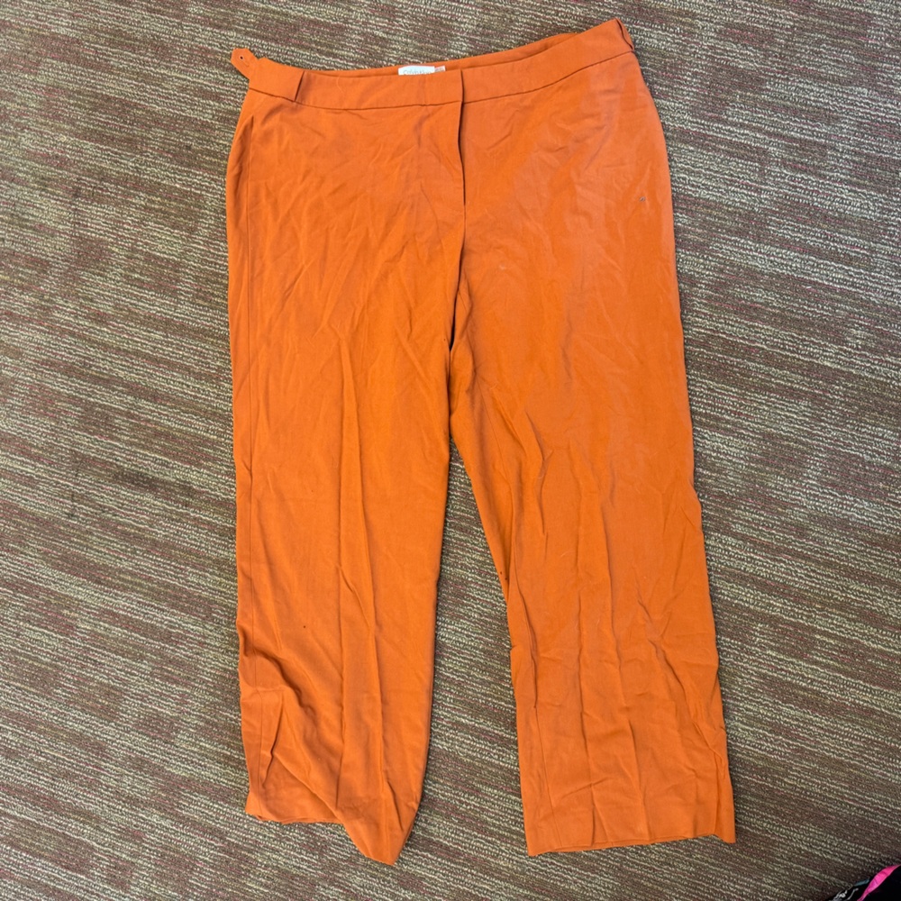 Calvin Klein Burnt Orange Pants
